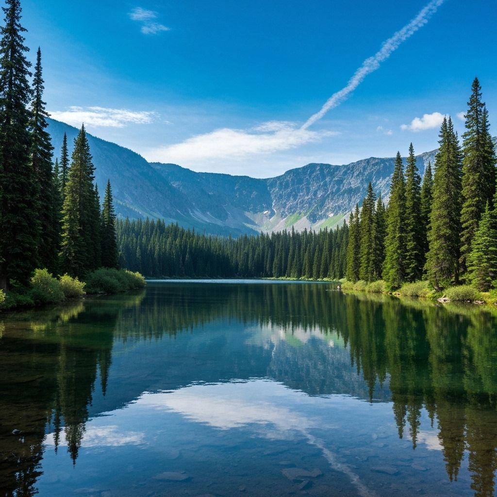 Peaceful nature background